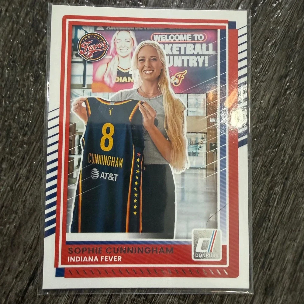 Panini Donruss Basketball Card Sophie Cunningham Indiana Fever #24 WNBA 2025